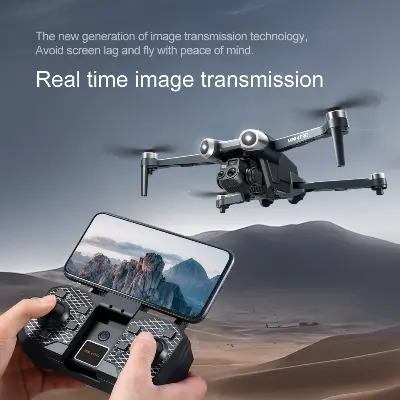 Picture of FLH Original V600 Popup Sensor Drone HD 720 P Dual Cameras Optical Flow Positioning Long Battery Life WIFI FPV  Dron RC Quadcopter Toy