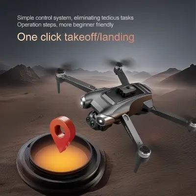 Picture of FLH Original V600 Popup Sensor Drone HD 720 P Dual Cameras Optical Flow Positioning Long Battery Life WIFI FPV  Dron RC Quadcopter Toy