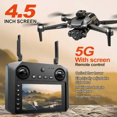 Picture of FLH M33 Max High Quality Brashless Motor Duel Camera Drone