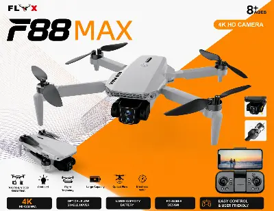Picture of FLH F88 Max Drone Duel Camera Duel Battery Brashless Motor Drone