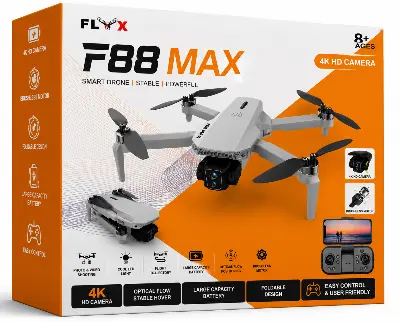 Picture of FLH F88 Max Drone Duel Camera Duel Battery Brashless Motor Drone