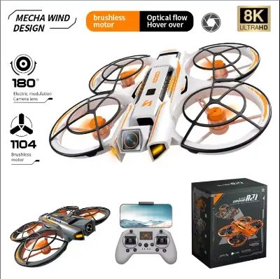 Picture of FLH A21 PRO Professional FPV Racing Drone  HD Dual Camera Brushless Motor Obstacle Avoidance UFO Quadcopter Toy