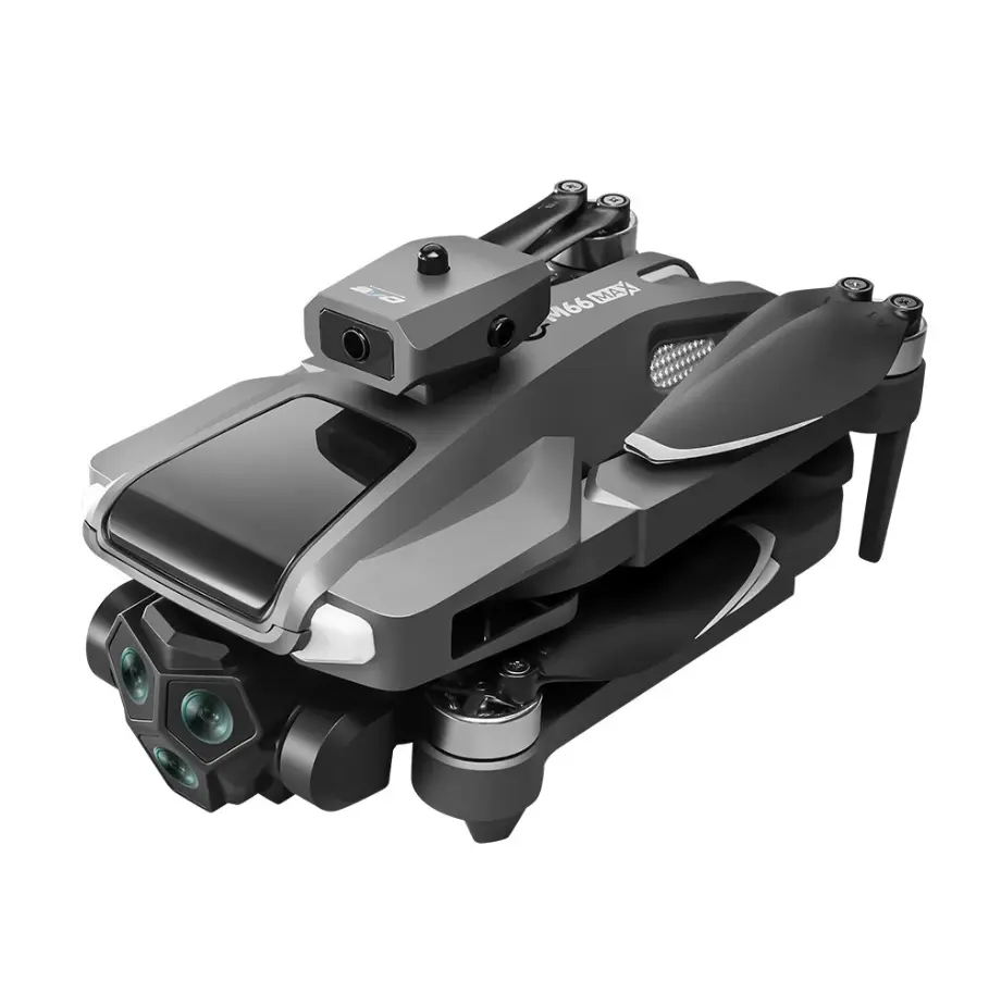 Picture of FLH M66 MAX 5G WiFi FPV with Folded LCD Screen Camera Controller HD Dual Camera Servo Gimbal 360° Obstacle Avoidance Brushless RC Drone Quadcopter RTF - Two Batteries