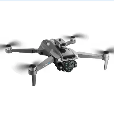Picture of FLH M66 MAX 5G WiFi FPV with Folded LCD Screen Camera Controller HD Dual Camera Servo Gimbal 360° Obstacle Avoidance Brushless RC Drone Quadcopter RTF - Two Batteries
