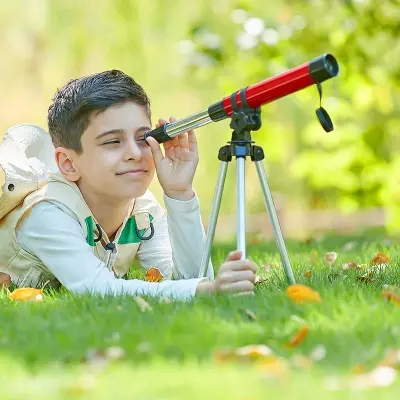 Picture of FLH - Kids  Outdoor Monocular Natural view and  Astronomical  Portable Tripod Spotting Scope  Children Kids Gift