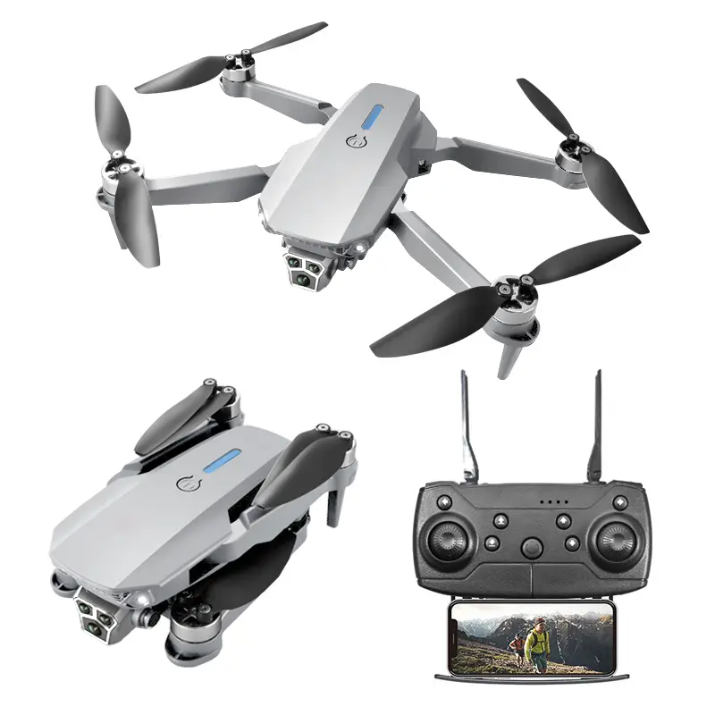 Picture of FLH Mini 2 Drone Duel Camera Duel Battery Brashless Motor With Life tIme Service Warrenty without Parts