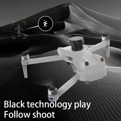 Picture of FLH M108 Plus RC Touch Big Display Rechargable Remot 2K Resolution Camera High Power 8000 Mah battery 30 Minits Flying Times New Drone