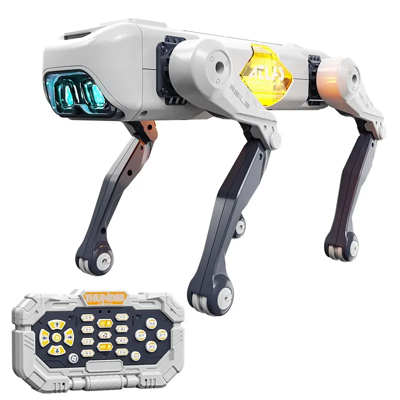 Picture of AI Robot Dog RC Stunt Car Toys: Gesture Sensing Remote Control with Mecanum Wheels & LED Eyes, 2.4GHz 3 sold