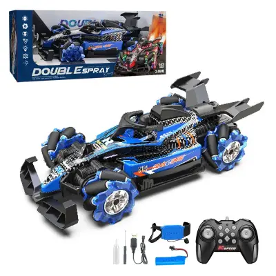 Picture of FLH Rc Car Watch Remote Control 2.4G 12CH Mist Spray  Racing Car Toy with Light Music