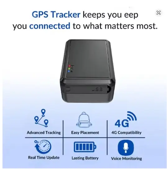 Picture of FLH F8 4G  Tracker Real time Apps Tracking Mini Portable Rechargable  tracker for Child