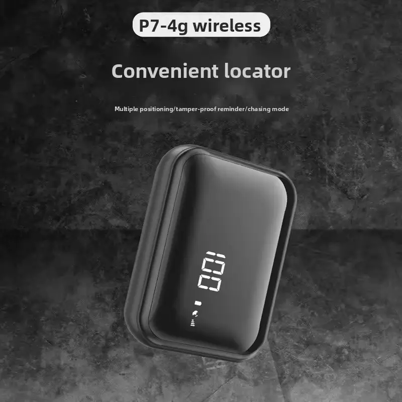 Picture of FLH   P7 4G Portable Wireless  Tracker Location accuracy 100 %Intelligent Mini 3000 mAH Real-Time Tracker with Free Android IOS App PC Platform