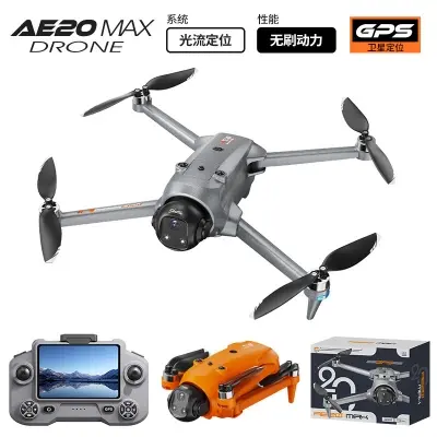 Picture of FLH AE20 MAX  Drone Gimbal HD Camera 5G WIFI Remote Screen 22min Flight Professional Foldable Brushles Large Screen RC Quadcopter