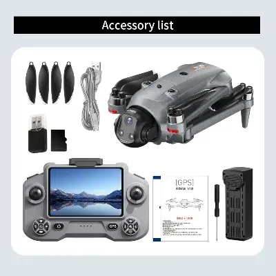 Picture of FLH AE20 MAX  Drone Gimbal HD Camera 5G WIFI Remote Screen 22min Flight Professional Foldable Brushles Large Screen RC Quadcopter