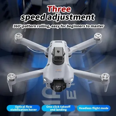 Picture of FLH GT 40  PRO  Drone  RC Remot brushless Version Duel  Battery Duel Camera with 1080 HD