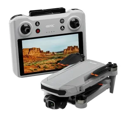 Picture of FLH 4DRC F15 3-Axis Gimbal 4K Drone HD Camera  5G WIFI Quadcopter 5.5 Inch Touch Screen Remote Control