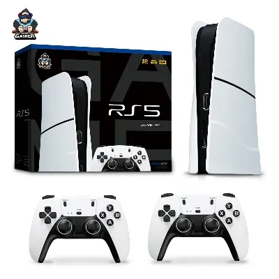 Picture of FLH RS5 TV Game Console Dual Stick Wireless Controller Game 20000+64GB Double Joystick 4K Retro Suitable for PC, Android, TV GAME