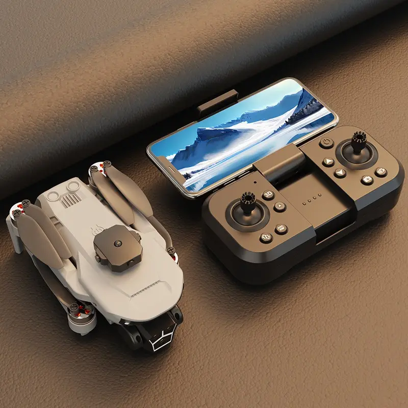 Picture of FLH SX10 Dual Camera Dual Battery Foldable Drone with Obstacle Avoidance WiFi FPV Camera Drone Price in Bangladesh