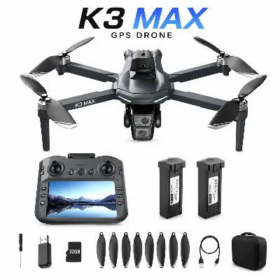 Picture of FLH K3 Max G*P*S Drone RC Big Display with 2 kilo Flying Range Professional Drone