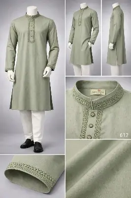 Picture of Luxury embroidery Panjabi with premium finish 506