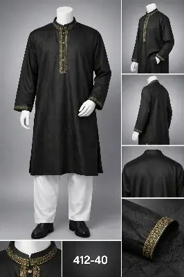 Picture of Luxury embroidery Panjabi with premium finish 412