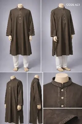 Picture of Luxury embroidery Panjabi with premium finish 623
