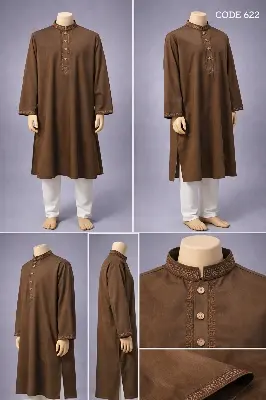 Picture of Luxury embroidery Panjabi with premium finish 622