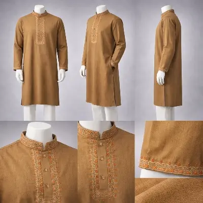 Picture of Premium Embroidery Panjabi for Men 709