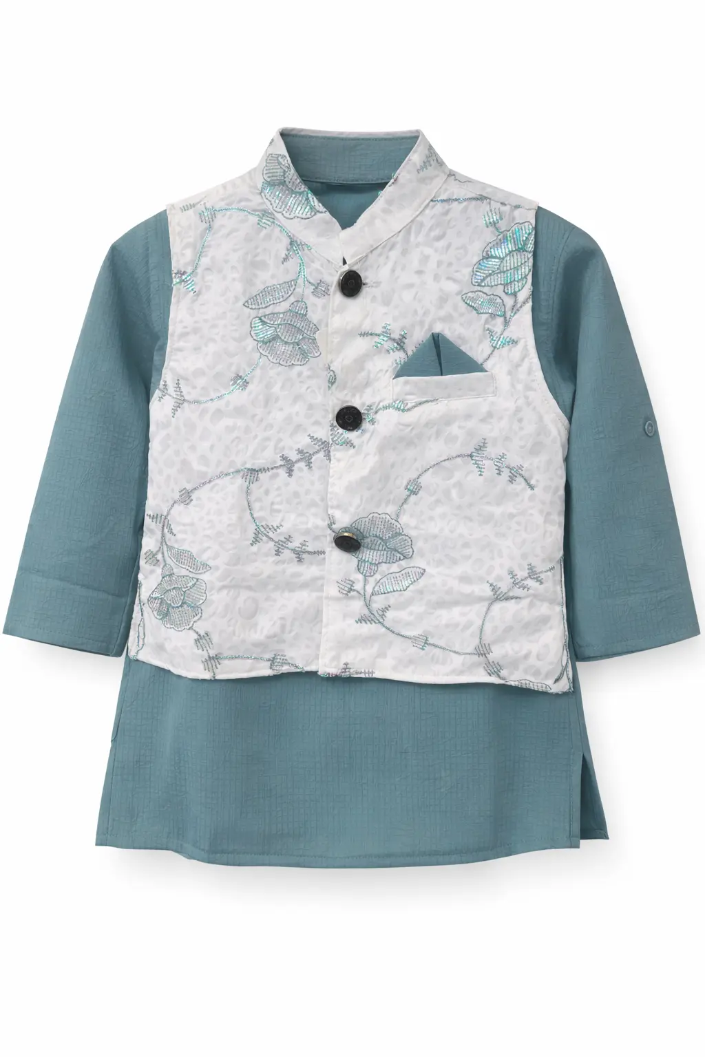 Picture of Boys Premium Embroidered Ethnic Panjabi Set (Top & Pajama).219