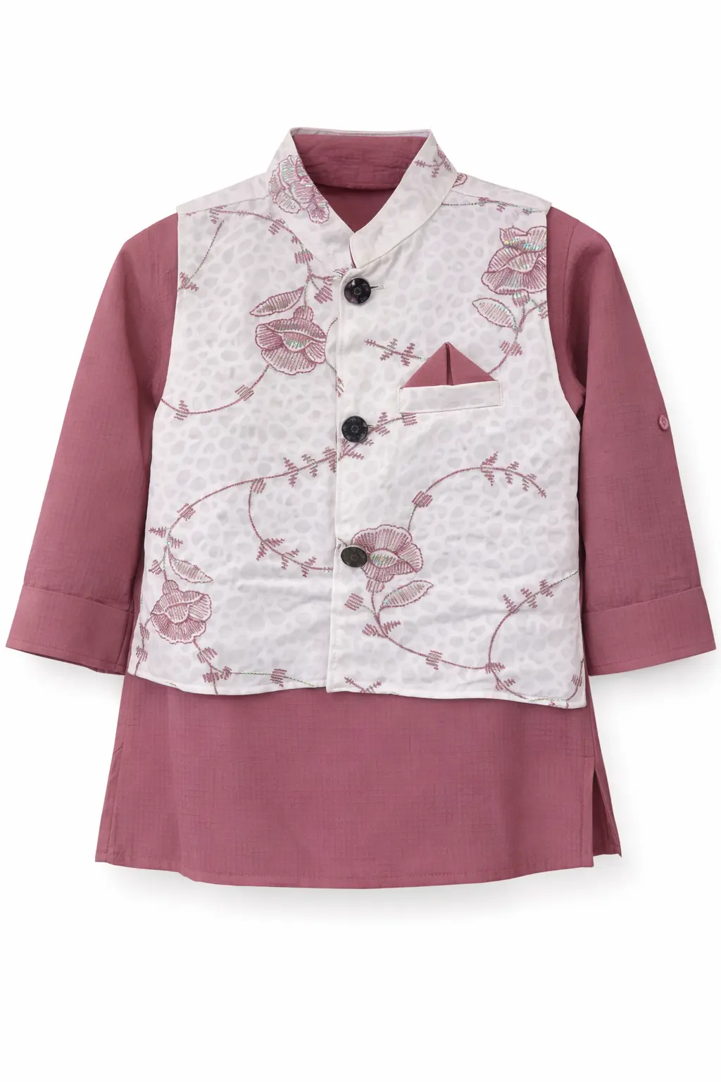 Picture of Boys Premium Embroidered Ethnic Panjabi Set (Top & Pajama).219