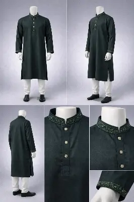 Picture of Luxury embroidery Panjabi with premium finish 620