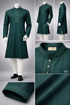 Picture of Luxury embroidery Panjabi with premium finish 612