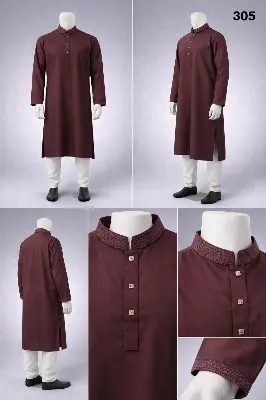 Picture of Luxury embroidery Panjabi with premium finish 305