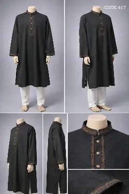 Picture of Luxury embroidery Panjabi with premium finish 617