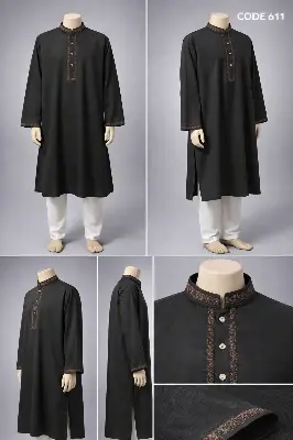 Picture of Luxury embroidery Panjabi with premium finish 611