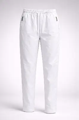 Picture of Boys Classic White Pajama Pant 1223