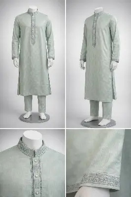 Picture of Luxury embroidery Panjabi with premium finish 405
