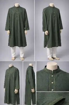 Picture of Luxury embroidery Panjabi with premium finish 413