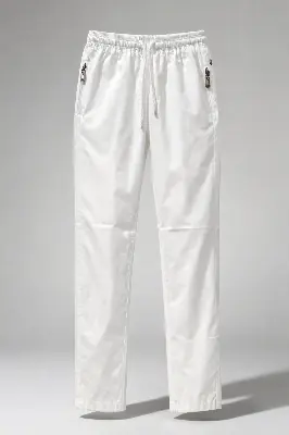 Picture of Men’s Classic White Cotton Stretch Trouser W 1137