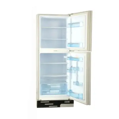 Picture of VISION Glass Door Refrigerator RE-280 Liter Vase W Magnolia Flower Top Mount