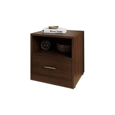 Picture of Furniture Garden Bedside table with lockers drawers -Dormitory bedroom storage cabinet Bedside table