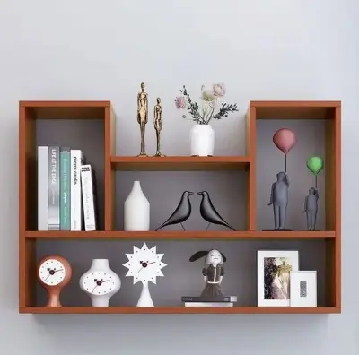 Picture of Wall Decor Wall Shelf length 2ft height 2ft - Multicolor