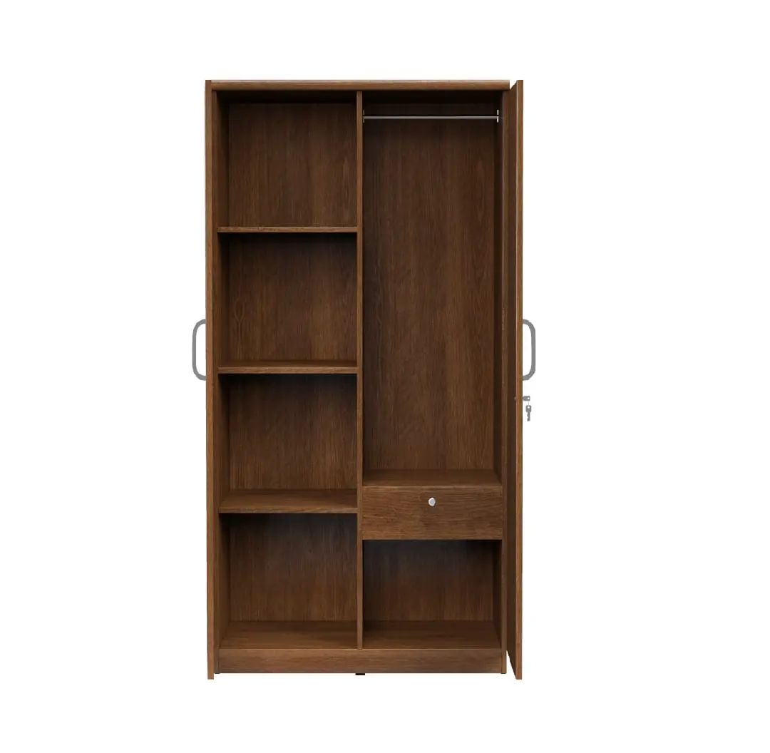 Picture of Premium Quality - Modern 2 Door Almira,Melamine Laminated Board Chevron Cupboard 72/28 - antique