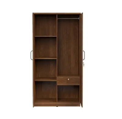 Picture of Premium Quality - Modern 2 Door Almira,Melamine Laminated Board Chevron Cupboard 72/28 - antique