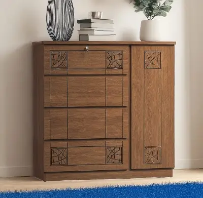 Picture of Best Quality Furniture WARDROBE,Sideboard Side Storage Cabinet 54/48 - antique