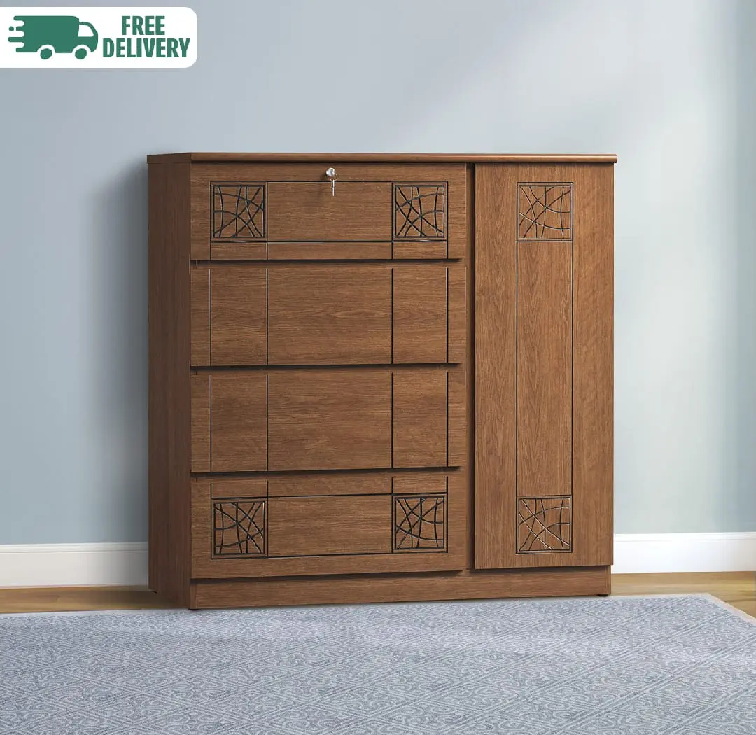 Picture of Best Quality Furniture WARDROBE,Sideboard Side Storage Cabinet 54/48 - antique