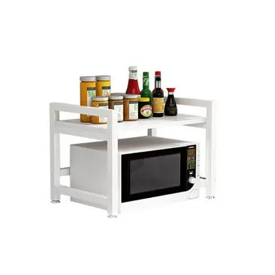 Picture of Single Layer Kitchen Shelf & Microwave Organizer with Utility Kitchenware Rack