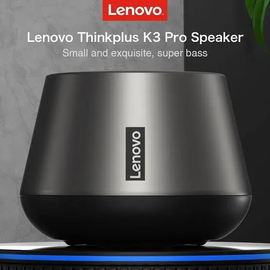 Picture of Lenovo thinkplus K3pro portable mini blutooth Speaker for laptop travel -Black