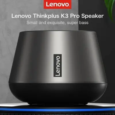 Picture of Lenovo thinkplus K3pro portable mini blutooth Speaker for laptop travel -Black