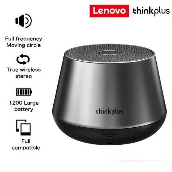 Picture of Lenovo thinkplus K3pro portable mini blutooth Speaker for laptop travel -Black