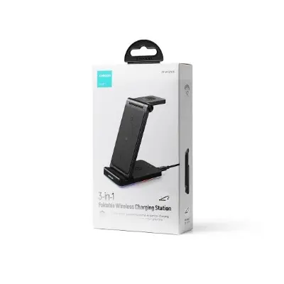 Picture of Joyroom JR-WQN01 3in1 Magnetic Charging Station -Black